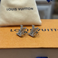 Louis Vuitton M00608 LV Iconic Palladium Ohrringe Ohrstecker