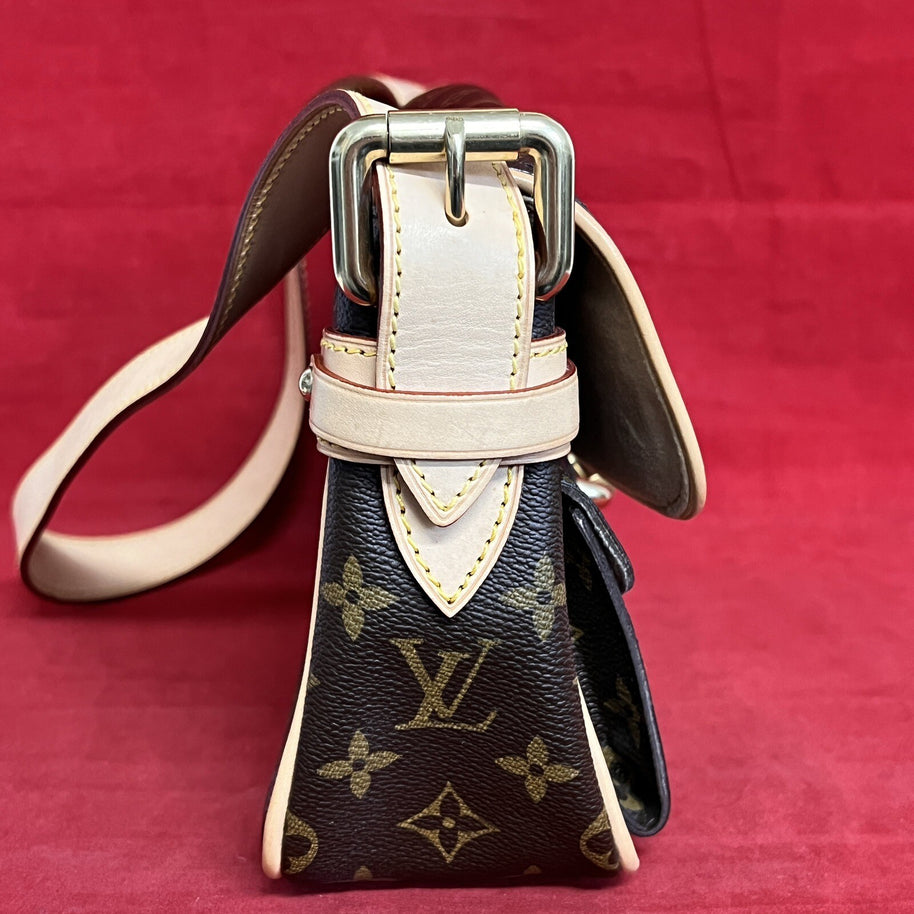 Louis Vuitton M40027 Hudson Tasche Monogram Canvas 2006 mit orig. Rechnung