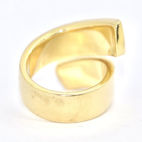Frey Wille Ring Hundertwasser „Spirals of Life“ 750er 18K Gelbgold & Emaille