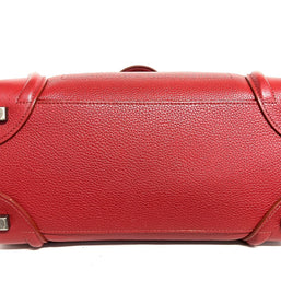 Celine Luggage Micro 27 Rot NP. 2250€
