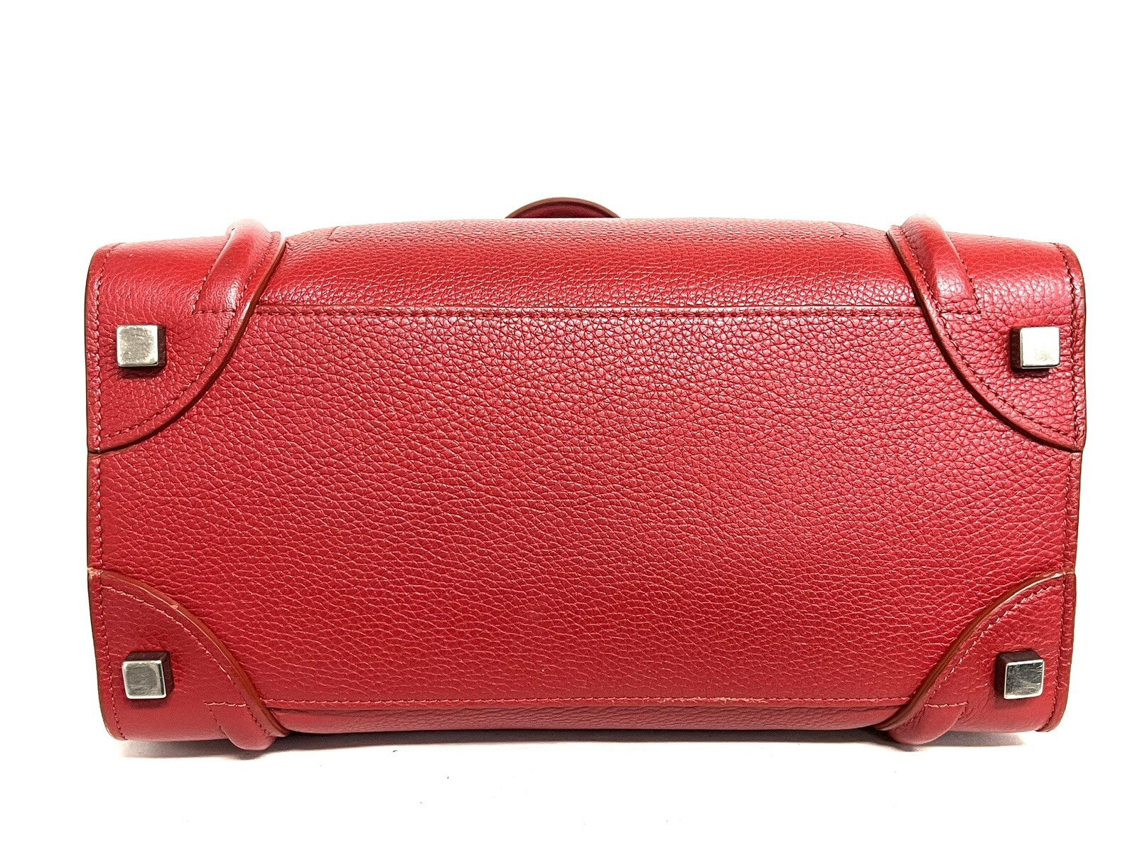Celine Luggage Micro 27 Rot NP. 2250€