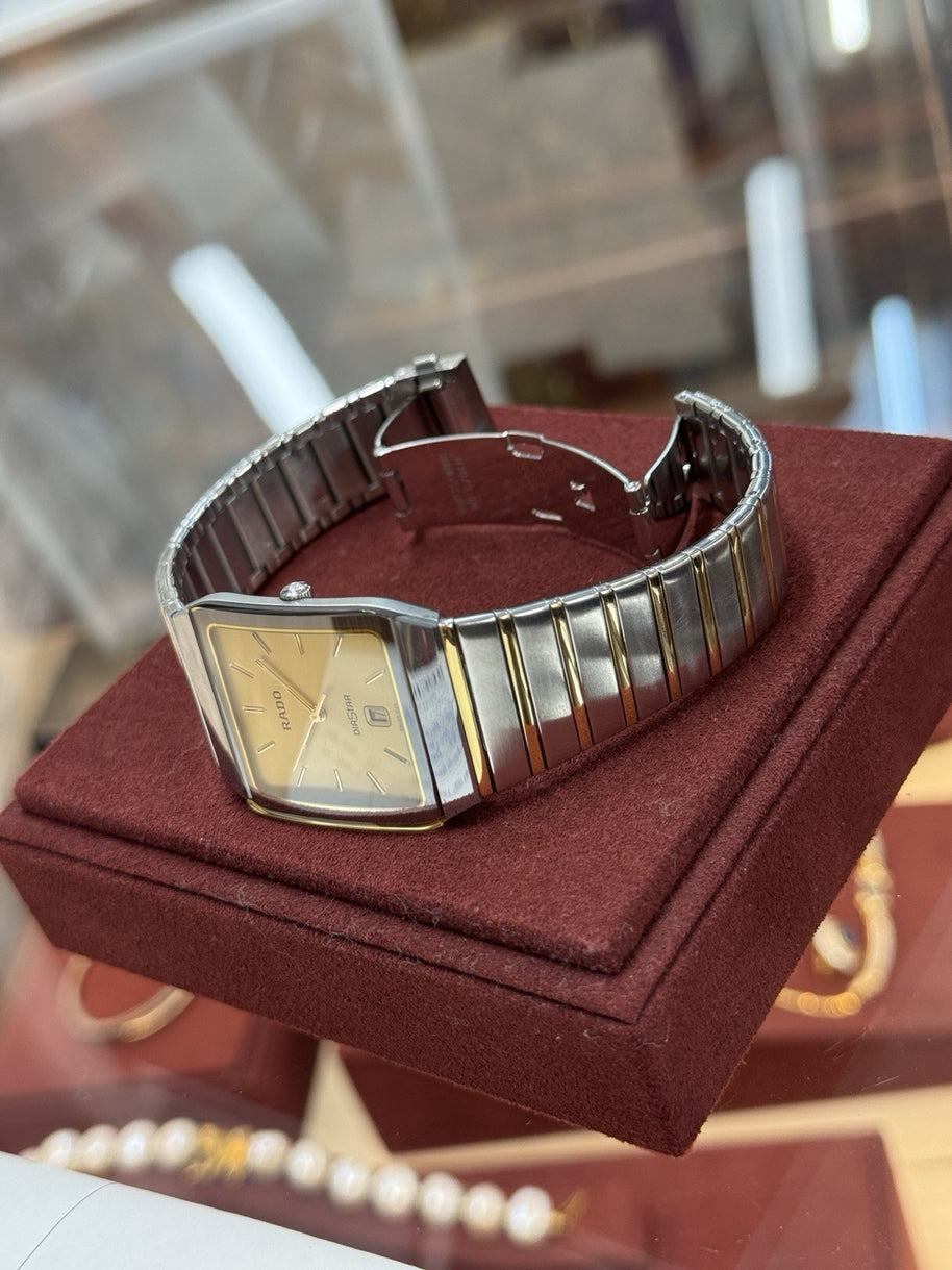 Rado Diastar Keramik Stahl Gold 129.0266.3