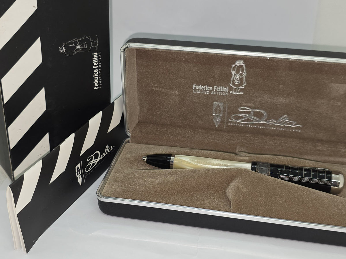 Delta Federico Fellini Limited Ball Point, Penna a Sfera, Kugelschreiber Rollerball