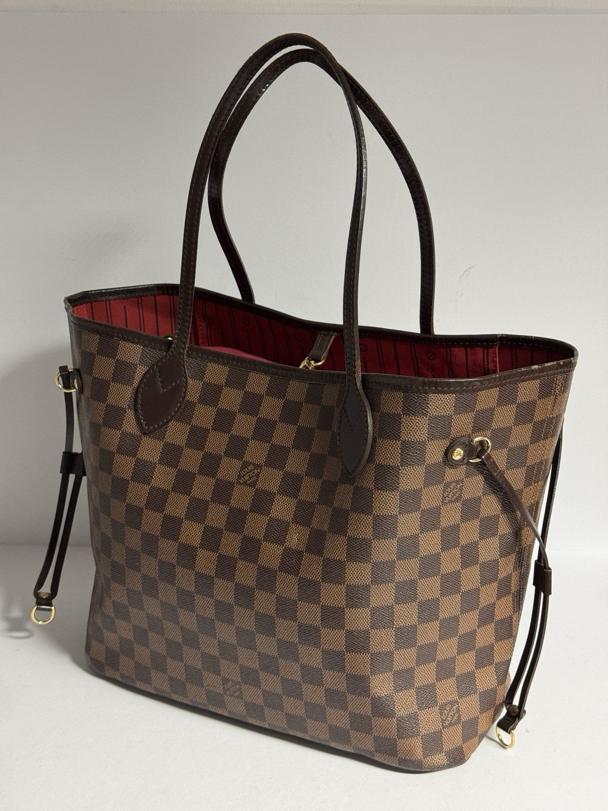 Louis Vuitton Neverfull MM Damier Ebene Shopper 2012