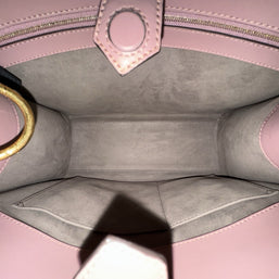 Fendi Runaway Handtasche Medium Bicolor Rose & Schwarz Leder Tote Bag