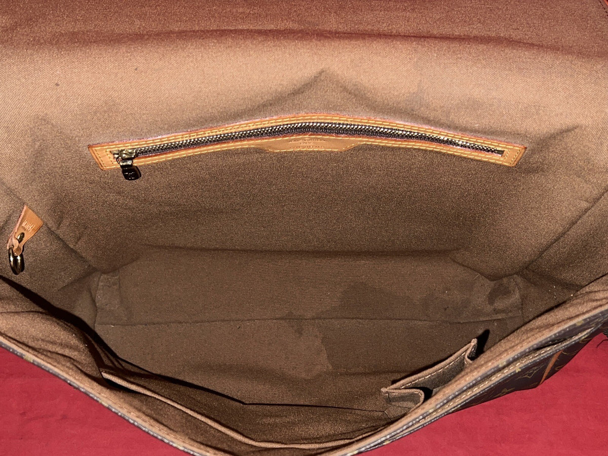 Louis Vuitton Abbesses Messenger große Umhängetasche Monogram Canvas 2002 Top