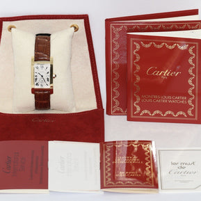 Cartier Tank Américaine Americaine 18k Gold Ref. 8012905 Orig. Papiere & Service