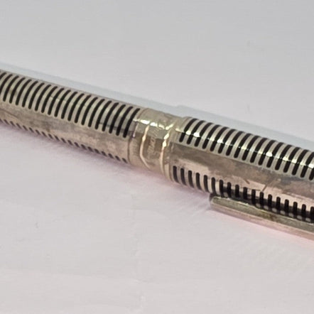 ST Dupont Olympio Laque De Chine Sterling Silver Large Ball Point 485100