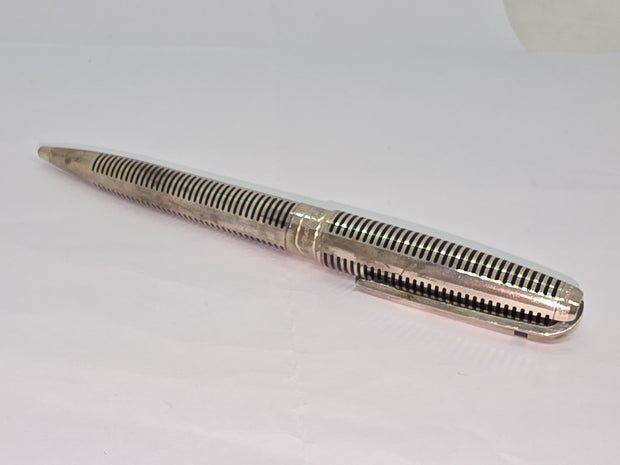 ST Dupont Olympio Laque De Chine Sterling Silver Large Ball Point 485100
