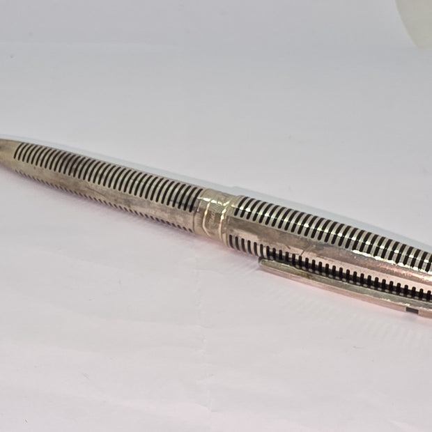 ST Dupont Olympio Laque De Chine Sterling Silver Large Ball Point 485100