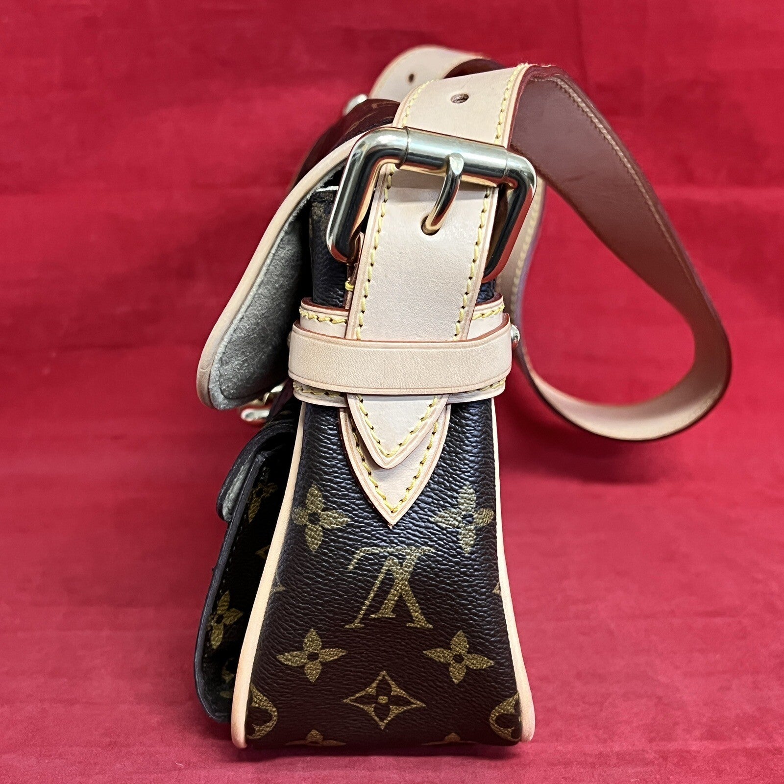 Louis Vuitton M40027 Hudson Tasche Monogram Canvas 2006 mit orig. Rechnung
