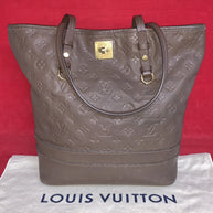 Louis Vuitton M40516 Citadine PM Monogram Empreinte Taupe Damen Handtasche 2012