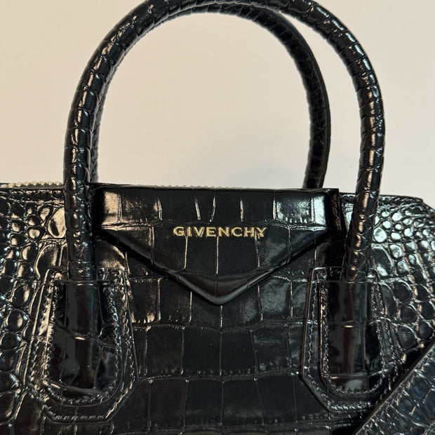 Givenchy Antigona Medium (33cm) Krokodilleder-Optik Top Zustand