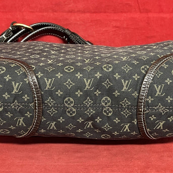 Louis Vuitton Manon MM Mini Lin Monogram Damen Schultertasche Hobo Bag