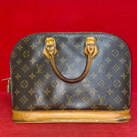 Louis Vuitton Alma PM Damen Handtasche Umhängetasche Monogram Canvas 2005