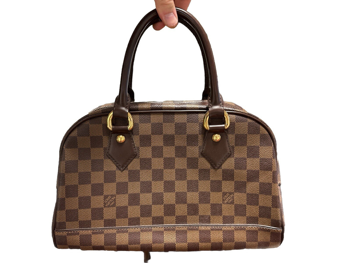 Louis Vuitton Duomo Damier Ebene Handtasche 2006 Top Zustand