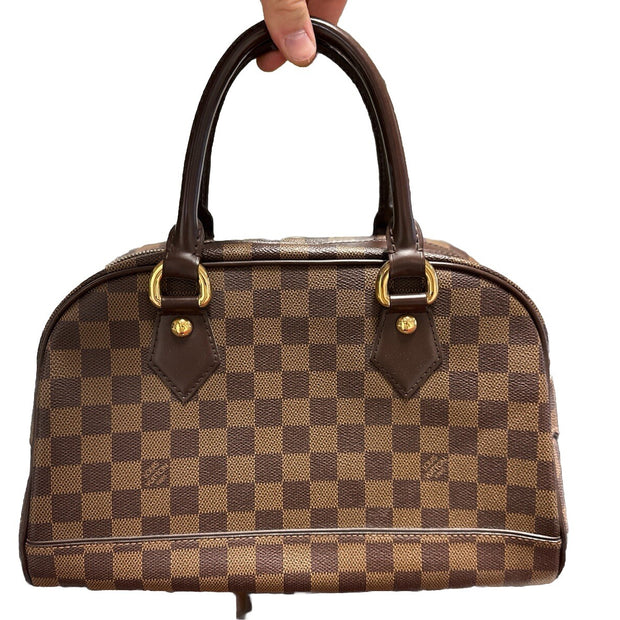 Louis Vuitton Duomo Damier Ebene Handtasche 2006 Top Zustand