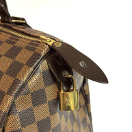Louis Vuitton Speedy 30 Damier Ebene 2009 TOP Zustand (personalisiert)
