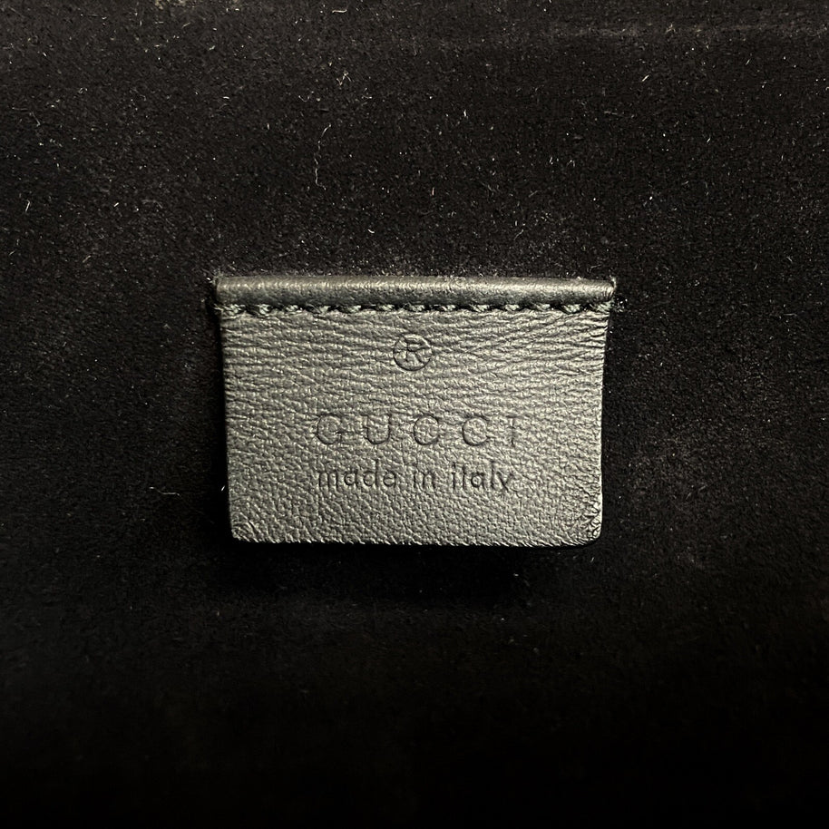 Gucci Mittelgroße Dionysus GG Monogram & Schwarz Schultertasche