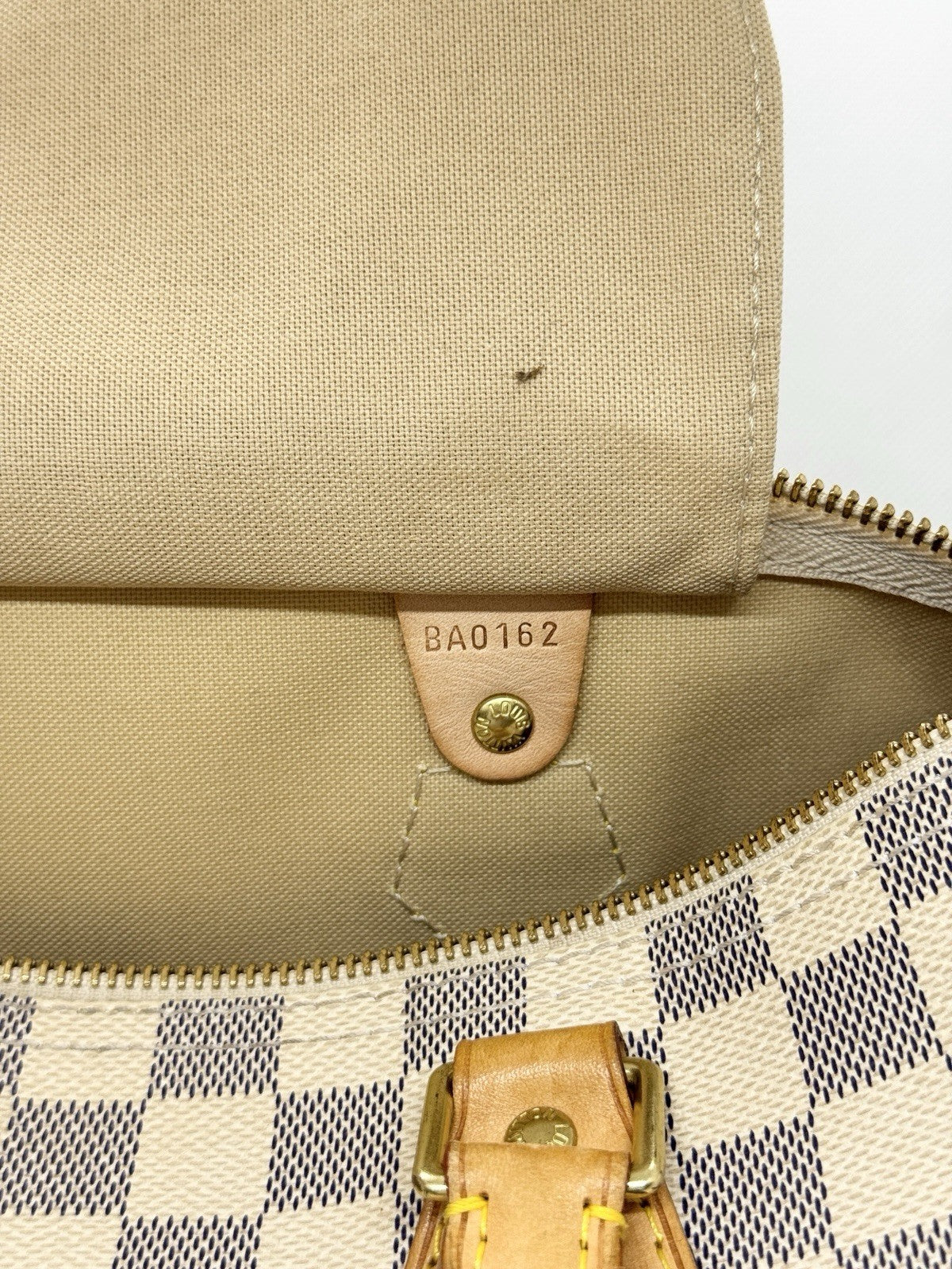 Louis Vuitton Speedy 30 Damier Azur 2012