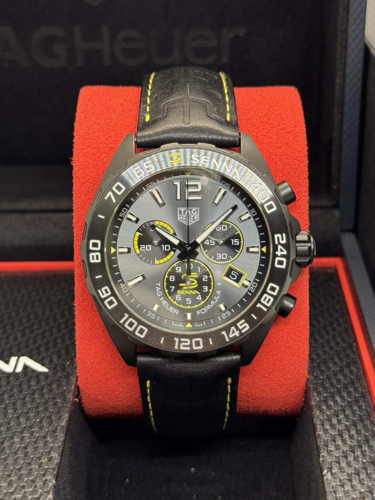 Tag Heuer Formula 1 X Senna Quarz Chronograph Special Edition CAZ101AJ.FC6487