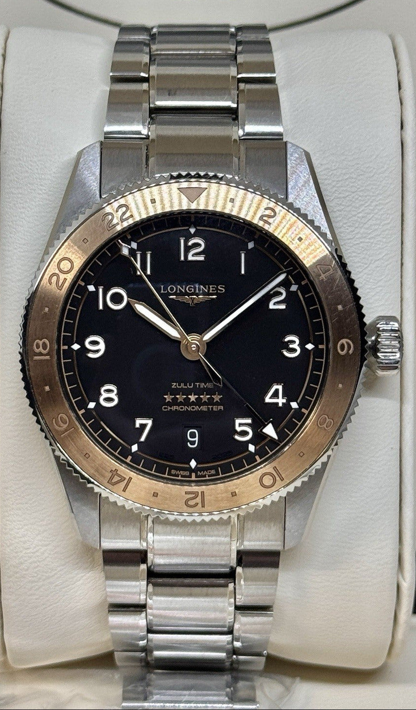 Longines Spirit Zulu Time 1925 39mm Roségold 100 Years Special Ed. L3.803.5.53.6