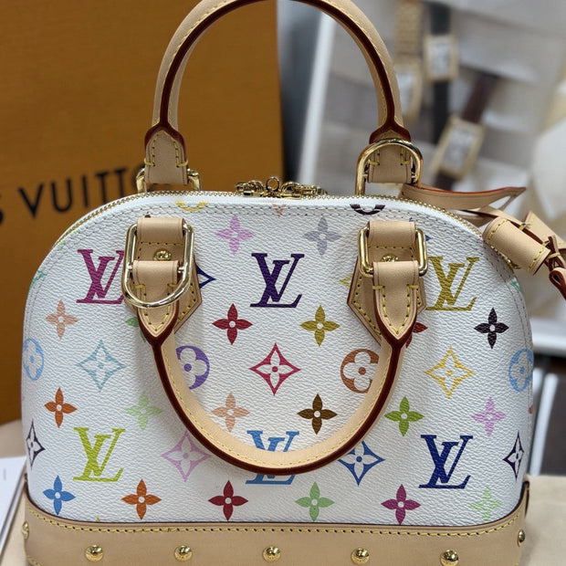 Louis Vuitton Alma BB Monogram Takashi Murakami M13078 Multicolor Weiß 2026