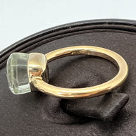 Pomellato Nudo Ring Petite Gr. 52 Grün 750er Rosegold mit Prasiolith