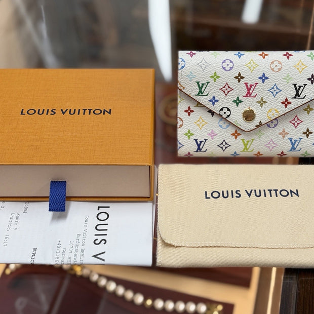 Louis Vuitton Victorine Portemonnaie Wallet M28387 Monogram Takashi Murakami
