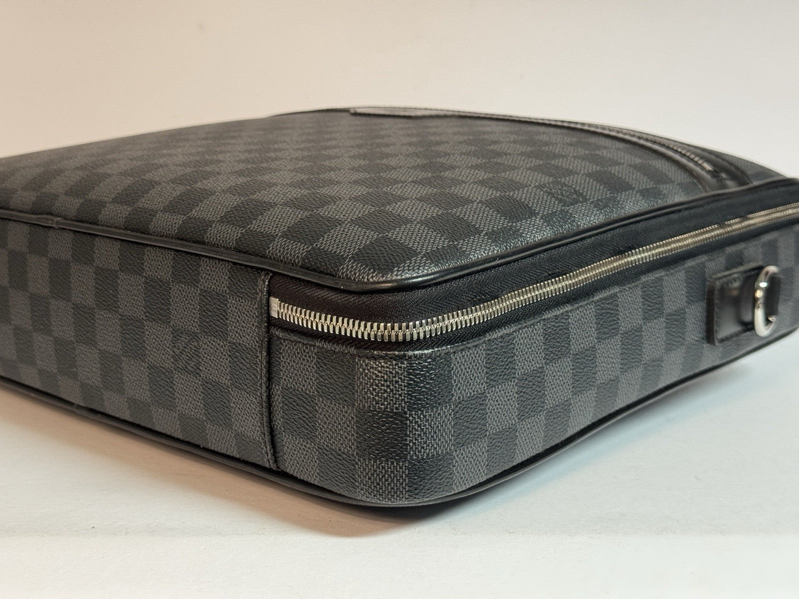 Louis Vuitton Steeve Porte Documents Damier Graphite Herren Businesstasche