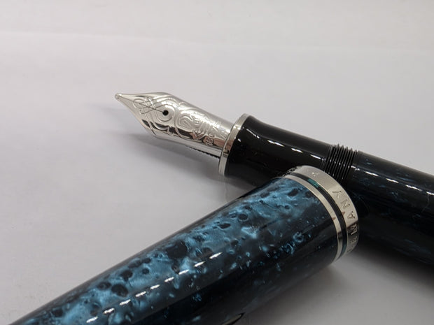 Pelikan Souverän M805 Ocean Swirl 805971 Fountain Pen B Nib Füllfederhalter NEU