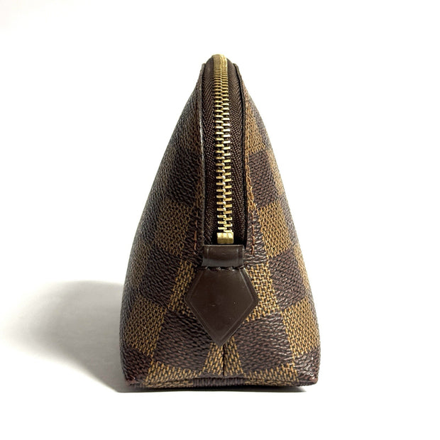 Louis Vuitton N47516 Cosmetic Pouch PM Damier Ebene Kosmetik Etui Pochette