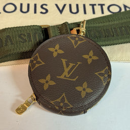 Louis Vuitton Multi Pochette aus 2023 mit Original Rechnung in Khaki Top Zustand