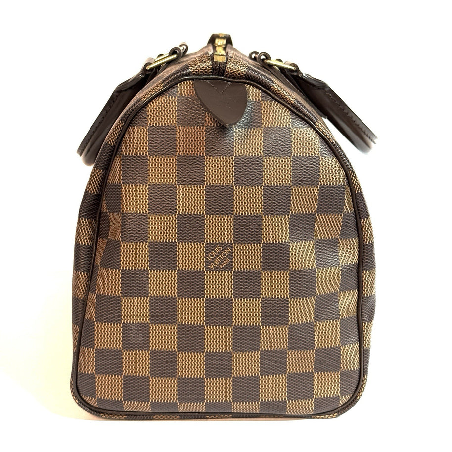 Louis Vuitton Speedy 30 Damier Ebene 2009 TOP Zustand (personalisiert)