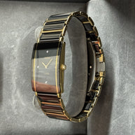 Rado Diastar Integral Jubile Keramik Schwarz Gold mit Diamanten 160.0282.3