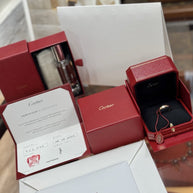 Cartier Love Ring 750er Roségold 3,6 mm kleines Modell Größe 57