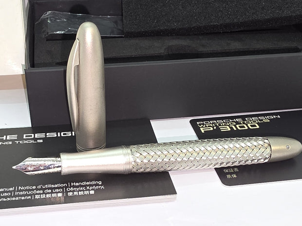 Porsche Design Writing Tools P3100 Fountain Pen M Nib Füllfederhalter