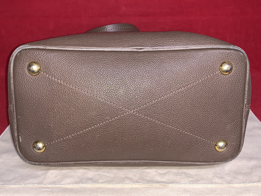 Louis Vuitton M40516 Citadine PM Monogram Empreinte Taupe Damen Handtasche 2012