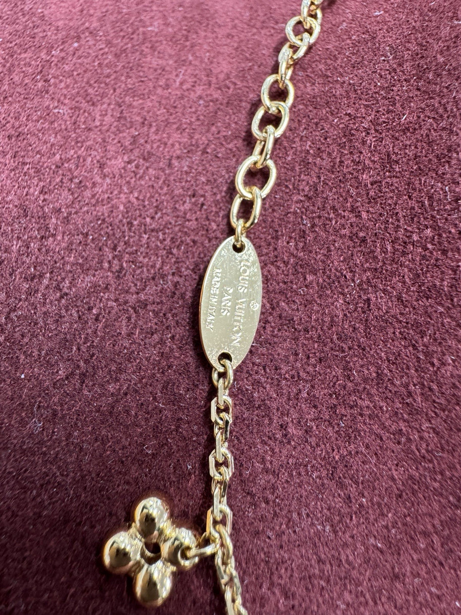 Louis Vuitton M64855 Blooming Supple Collier Halskette Gold