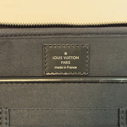 Louis Vuitton Steeve Porte Documents Damier Graphite Herren Businesstasche