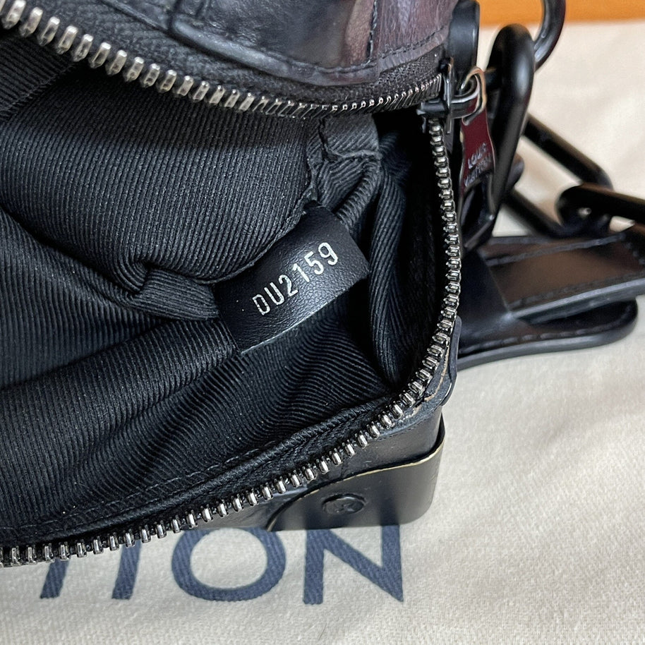 Louis Vuitton M44730 Soft Trunk Monogram Eclipse Canvas Umhängetasche 2019