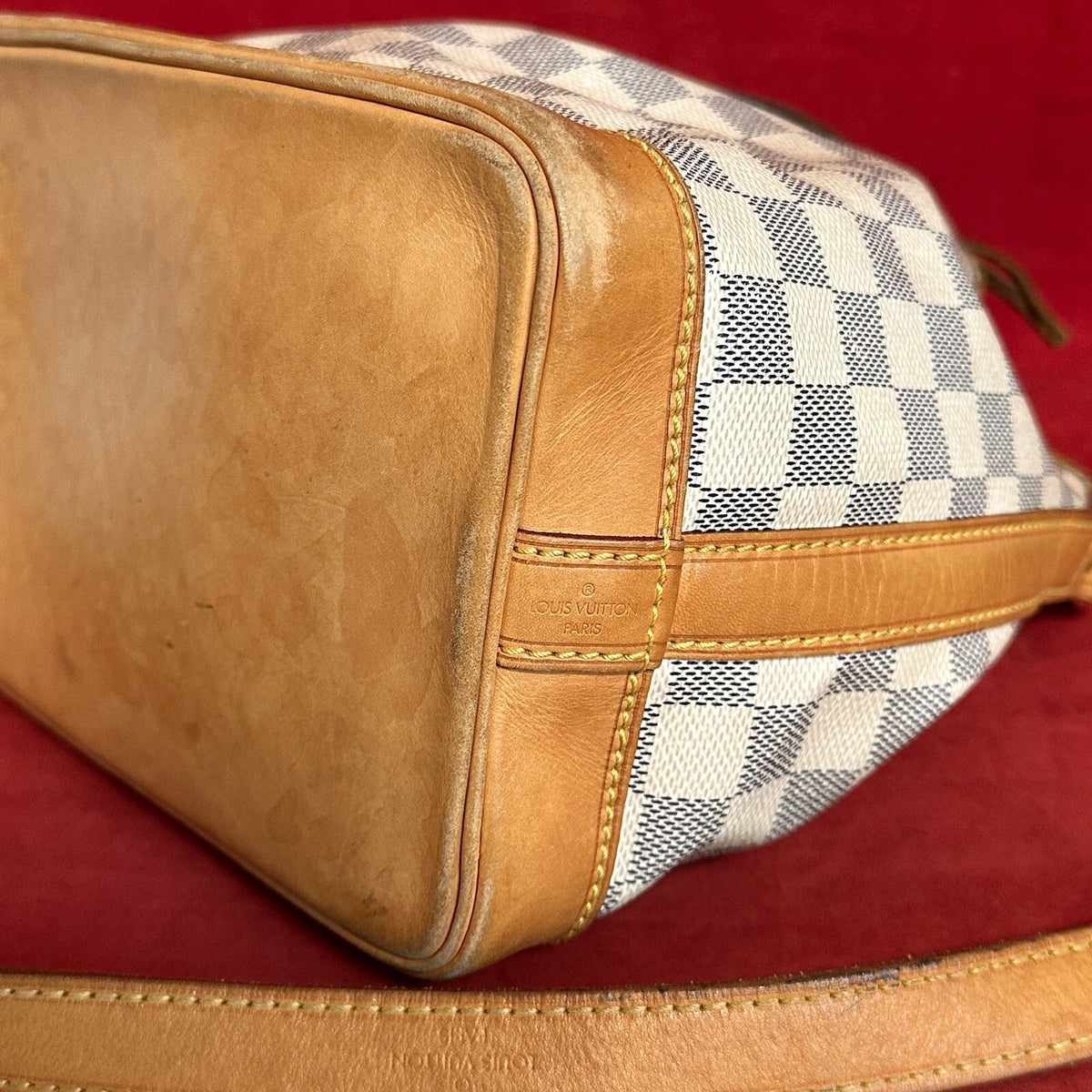 Louis Vuitton Noe BB Damier Azur Canvas Umhängetasche