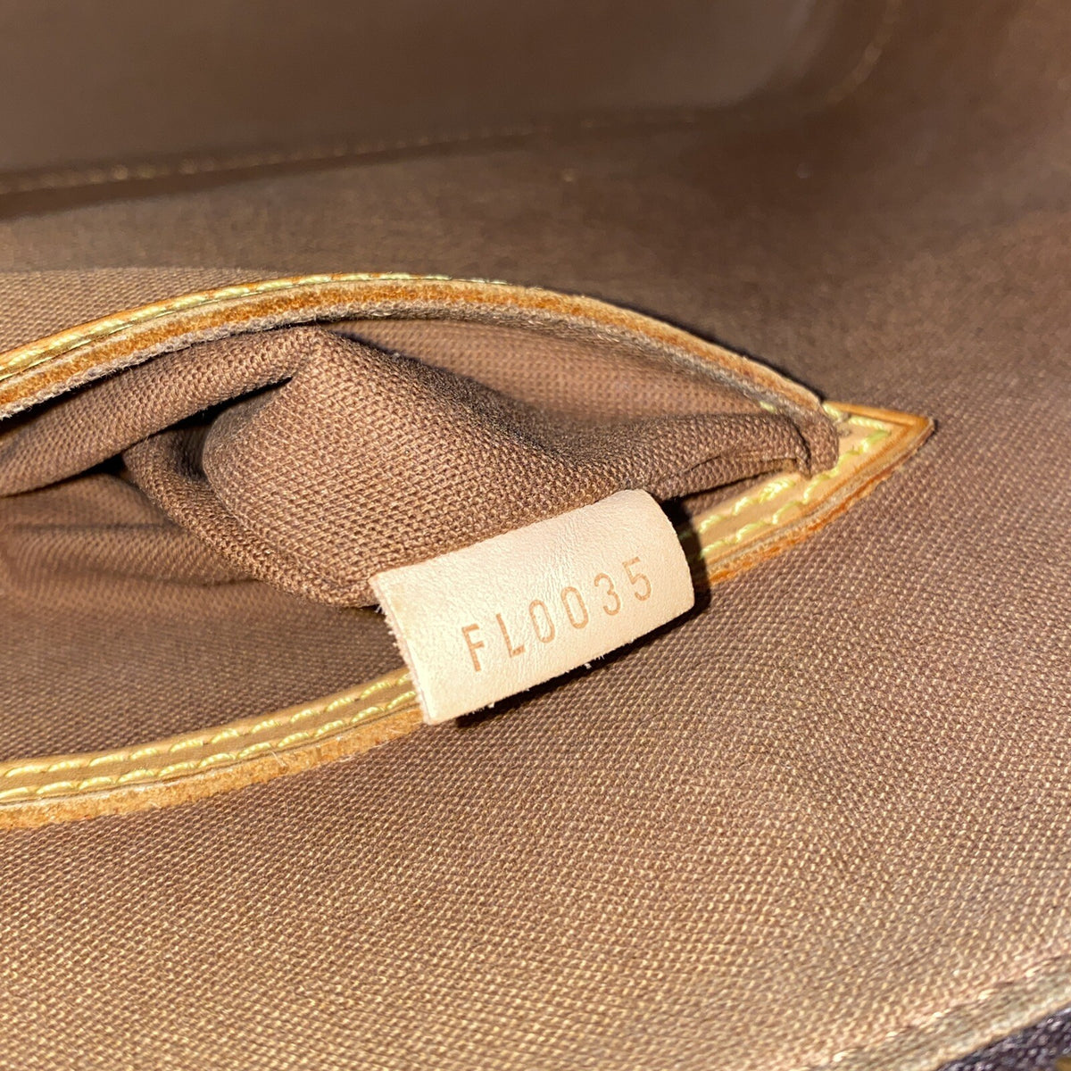 Louis Vuitton Alma PM Damen Handtasche Umhängetasche Monogram Canvas 2005