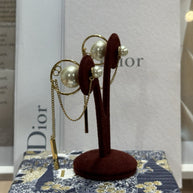 Dior Drop Ohrringe CD Montaigne Earrings Gold E0435 Christian Dior