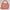 Valentino Garavani Rockstud kleine Umhängetasche Roman Stud Rosa & Gold