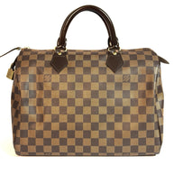 Louis Vuitton Speedy 30 Damier Ebene 2009 TOP Zustand (personalisiert)