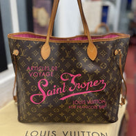 Louis Vuitton Neverfull GM St Saint Tropez Monogram Shopper Limited Edition