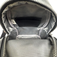 MCM Stark Rucksack Mini Backpack Bebe Boo Schwarz mit seitlichen Nieten