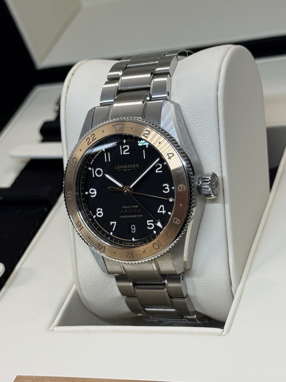 Longines Spirit Zulu Time 1925 39mm Roségold 100 Years Special Ed. L3.803.5.53.6