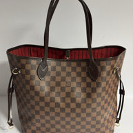 Louis Vuitton Neverfull MM Damier Ebene Shopper 2012